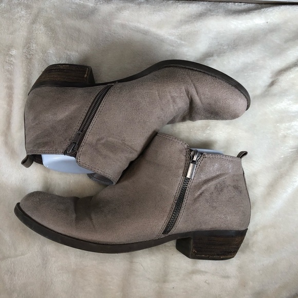 Carlos by Carlos Santana Tan Ankle Booties Sz 10 - Picture 7 of 9